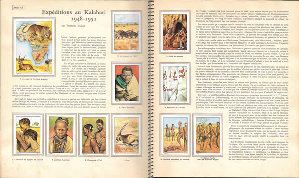 Expéditions au Kalahari 1948-1951 par François Balsan